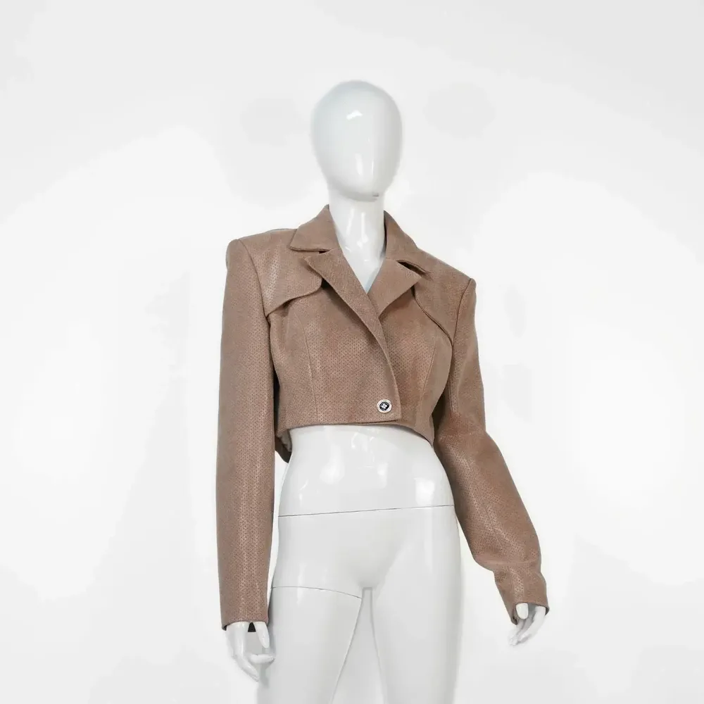 Apparel - Blazers CARINA PREMIUM Beige - Beige - height: 40.50; width: 43.00; lengh: 66.00 - MONYER