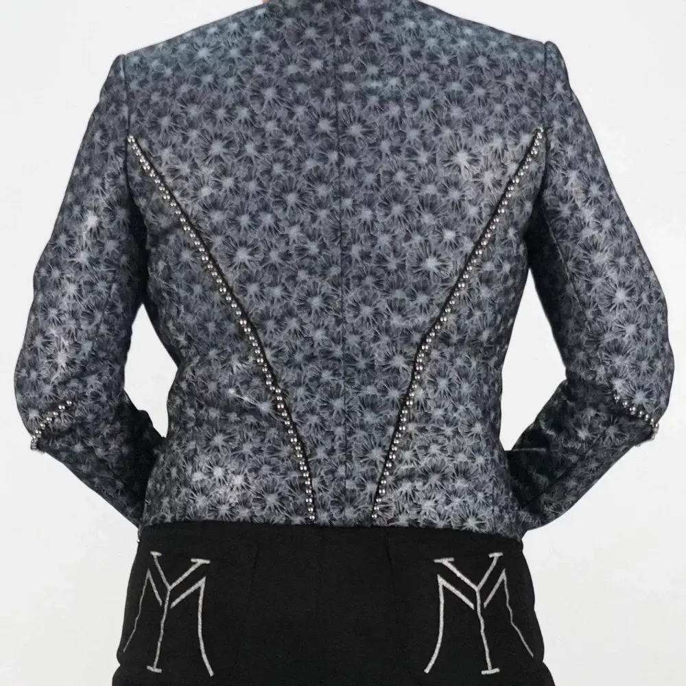 Apparel - Blazers CANCER PREMIUM Black Silver - Black Silver - height: 53.00; width: 39.00; lengh: 67.00 - MONYER