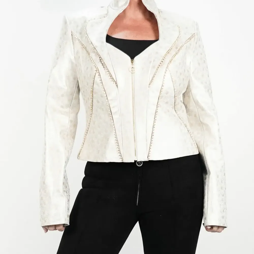 Apparel - Blazers CANCER PREMIUM  Rose Gold - Rose Gold - height: 55.50; width: 41.00; lengh: 67.50 - MONYER