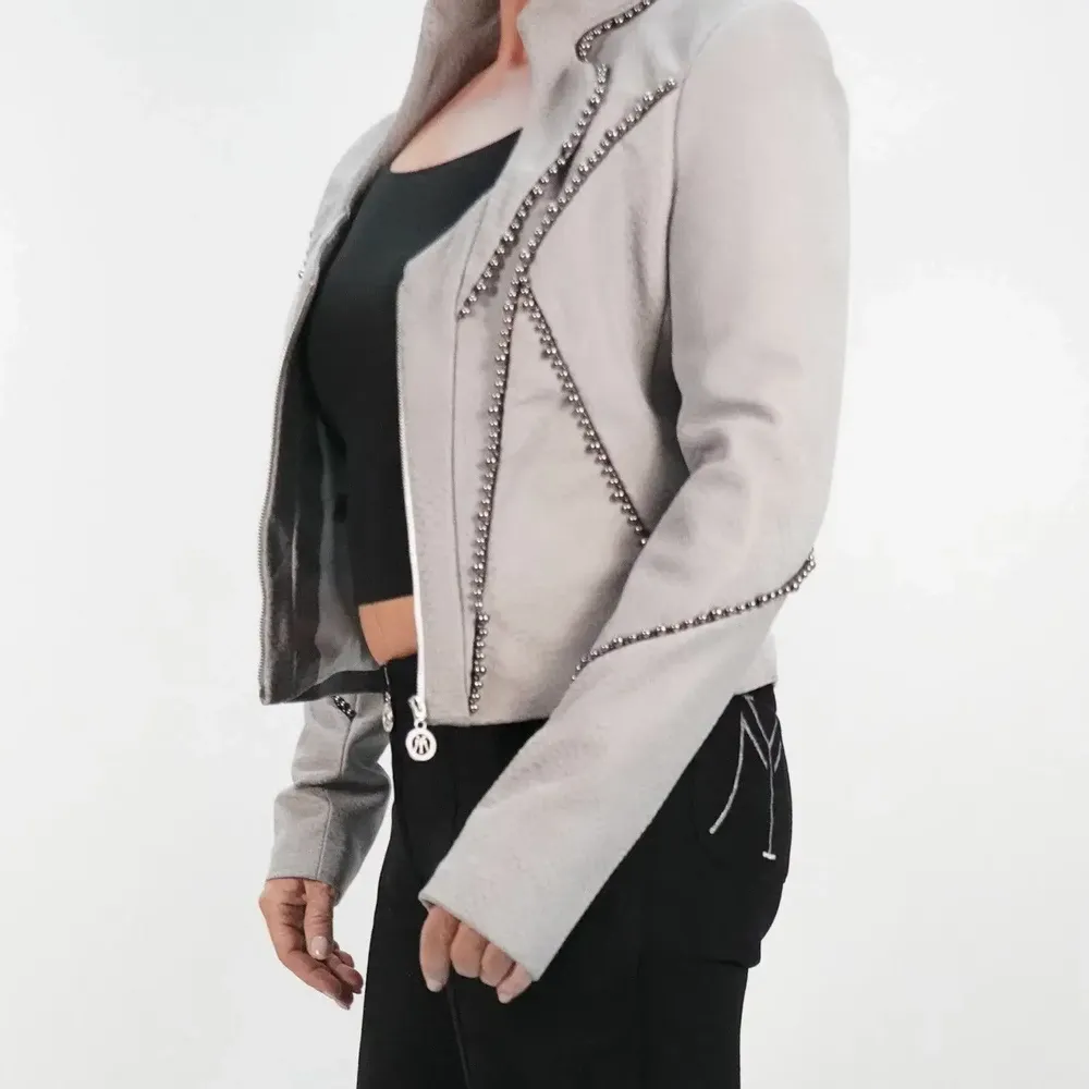 Prêt-à-porter - Blazers CANCER PREMIUM Blanc - Blanc - hauteur : 53,00 ; largeur : 39,00 ; durée : 67,00 - MONYER