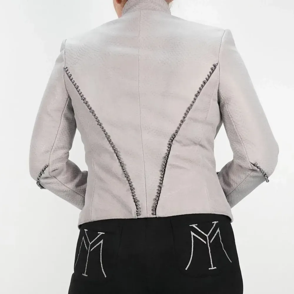 Prêt-à-porter - Blazers CANCER PREMIUM Blanc - Blanc - hauteur : 53,00 ; largeur : 39,00 ; durée : 67,00 - MONYER