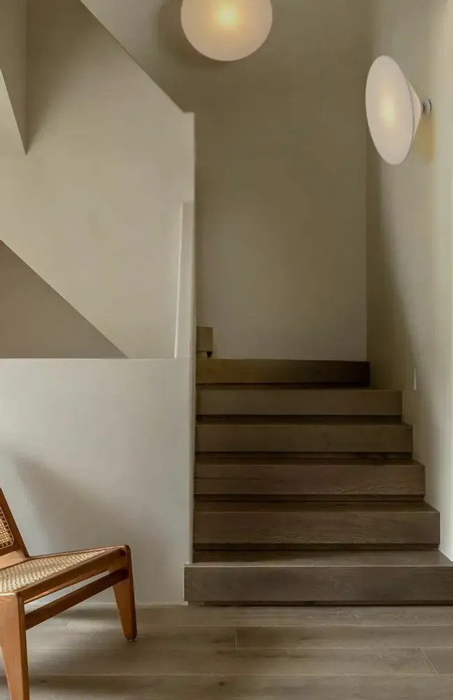 Wall lamps - CIM white or black cottonet wall lamp - LUXCAMBRA