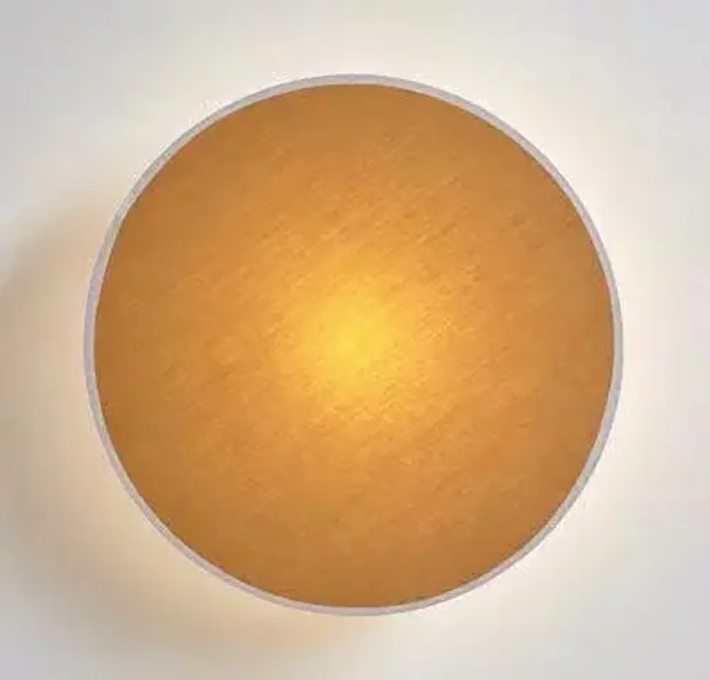 Wall lamps - CIM white or black cottonet wall lamp - LUXCAMBRA