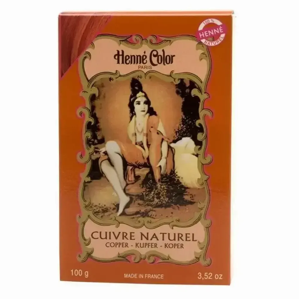 Beauty products - Pack of 6 henna colors natural copper color 100g - ARABESK