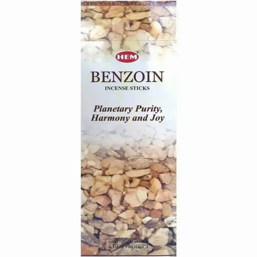 Scents - Hem Benzoin Hexa Incense 20g - ARABESK