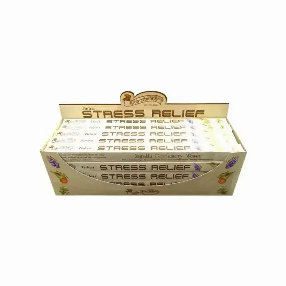 Scents - Incense tulasi sarathi stress relief 8stks - ARABESK