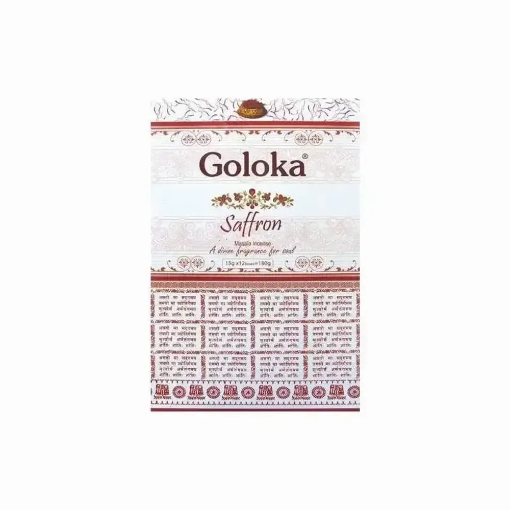 Senteurs - Encens goloka premium safran masala 15g - ARABESK