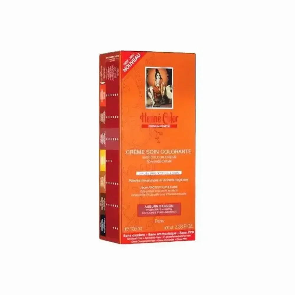 Beauty products - Pack of 3 premium coloring care creams with vegetal active ingredients insolent auburn 100ml - ARABESK