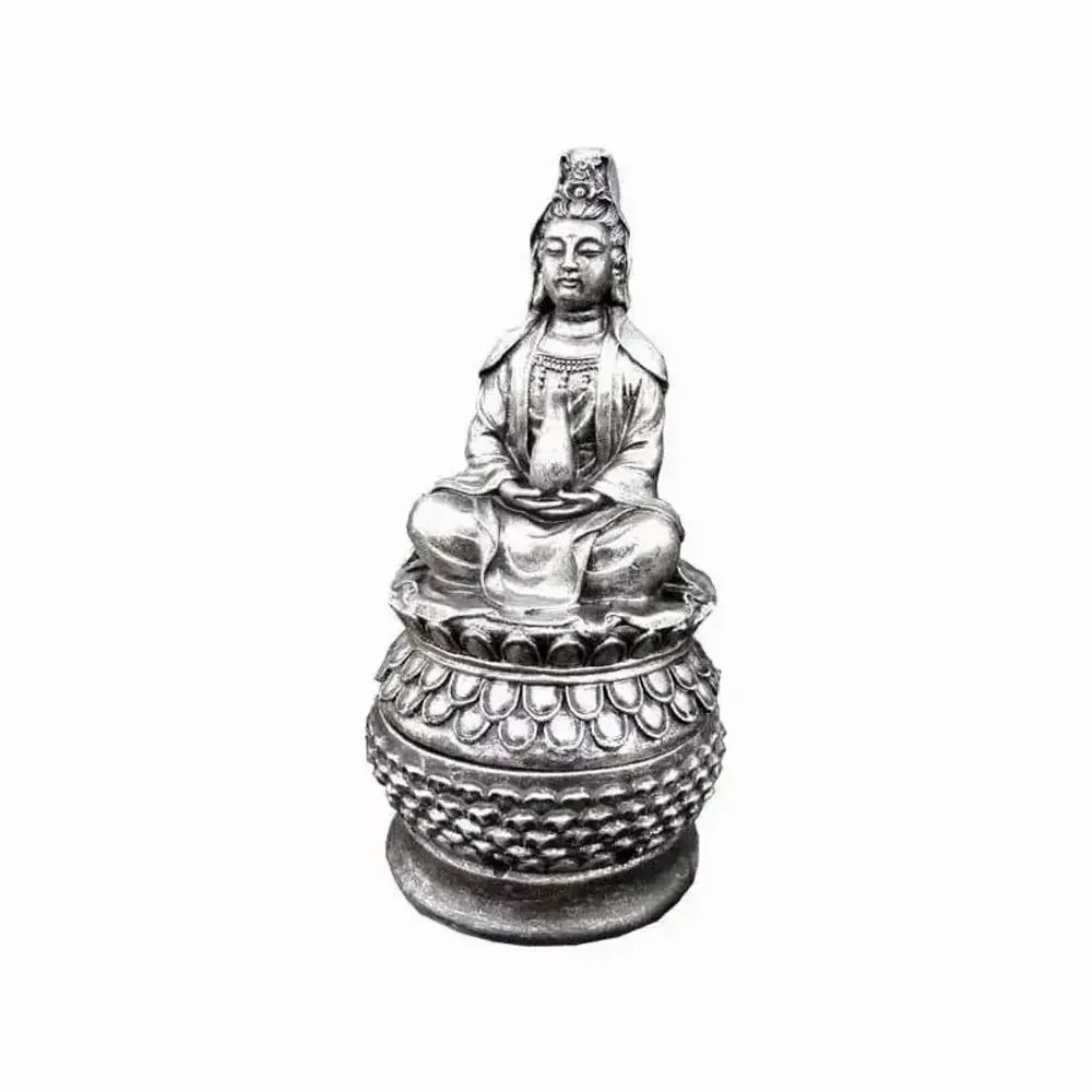 Scents - Tara incense & conesburner silver 18cm - ARABESK