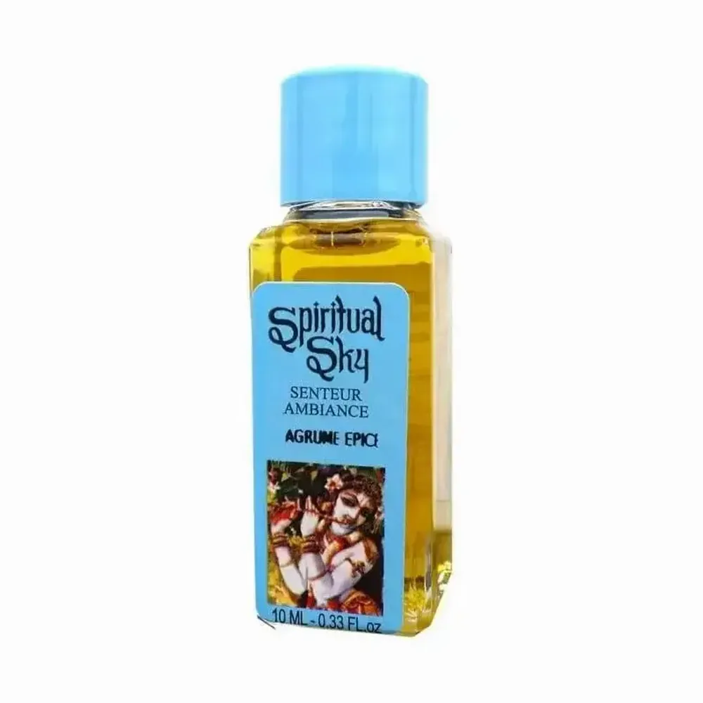 Scents - Pack of 6 scented oils spiritual sky citrus spice 10mls - ARABESK