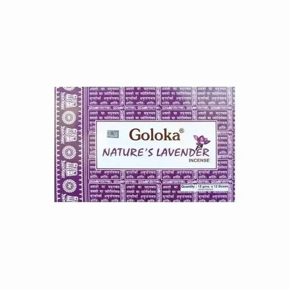 Senteurs - Encens goloka nature's lavande masala 15g - ARABESK