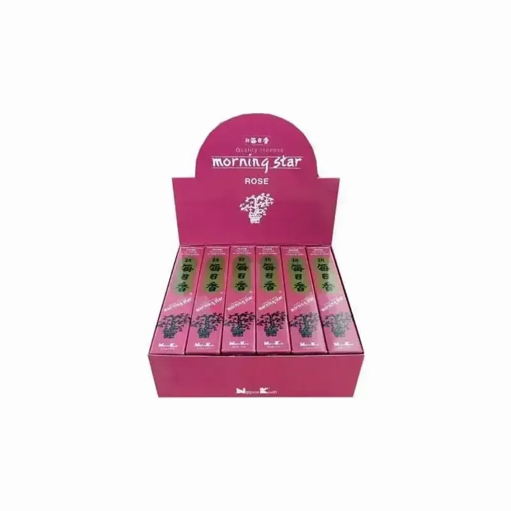 Scents - Japanese incense morning star rose 50 sticks - ARABESK