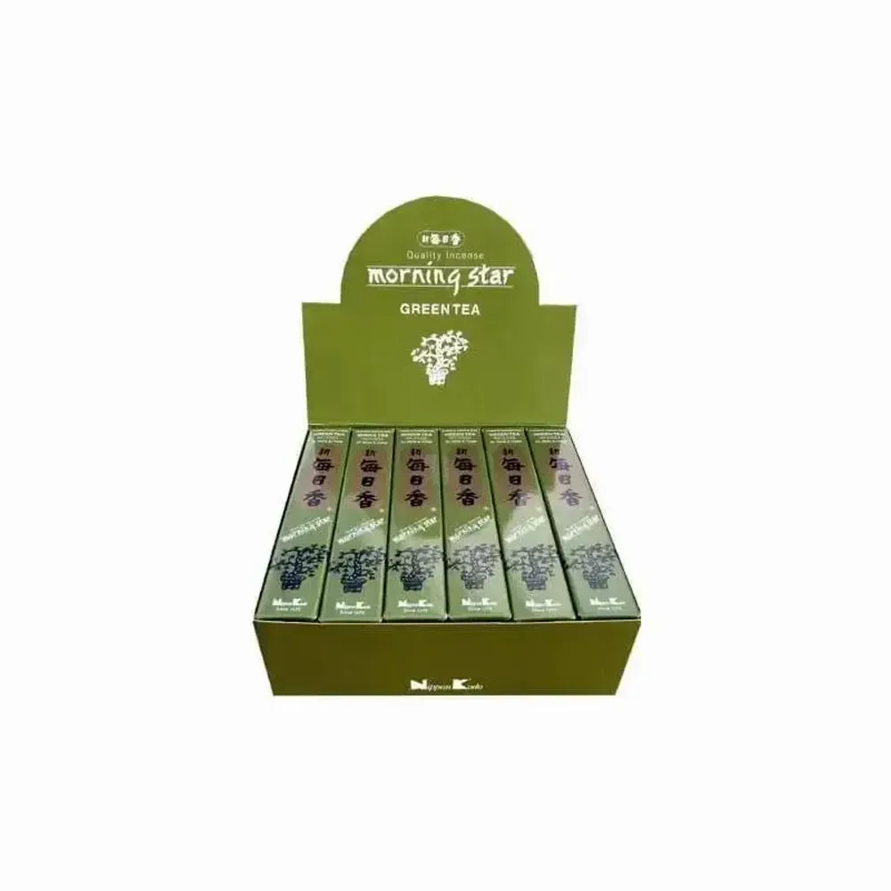 Scents - Japanese incense morning star green tea 50 sticks - ARABESK