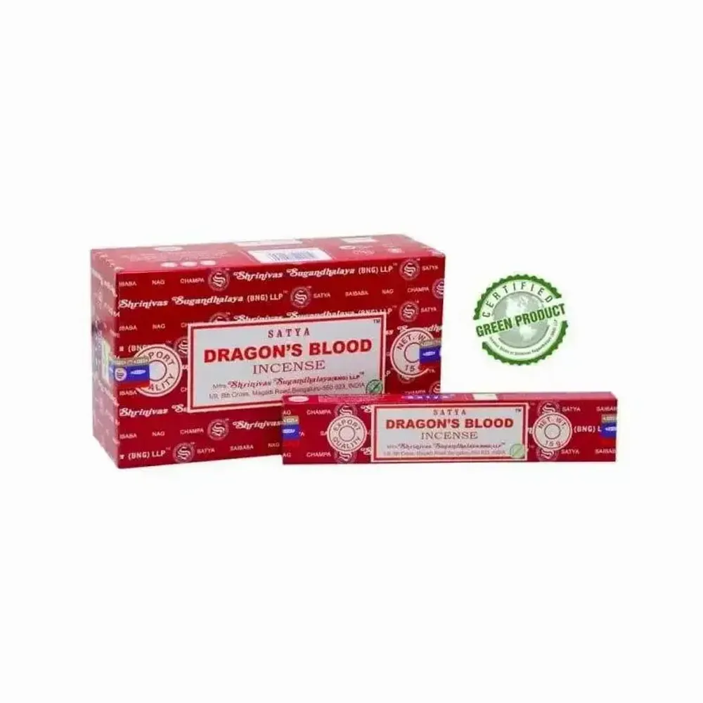 Scents - Dragon's Blood Satya incense 15g - ARABESK