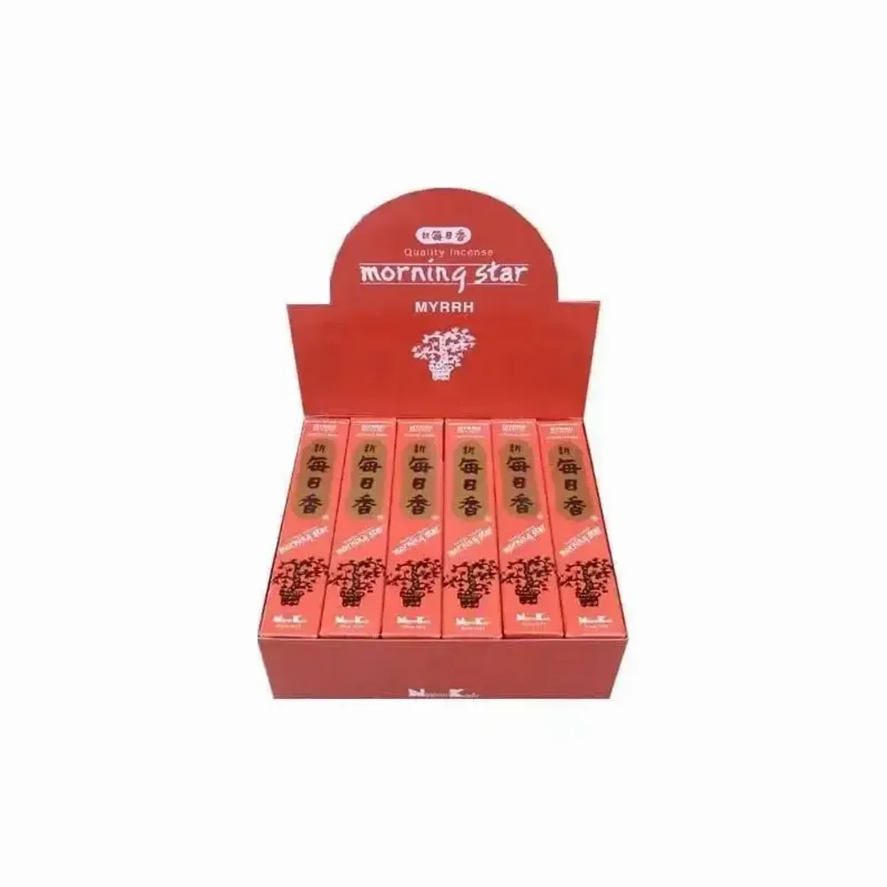 Senteurs - Encens japonais morning star myrrh paquet de 50 batonnets - ARABESK