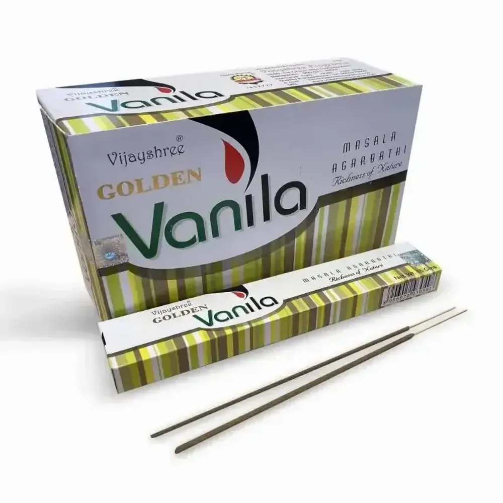 Scents - Golden vanila vijayshree incense 15g - ARABESK