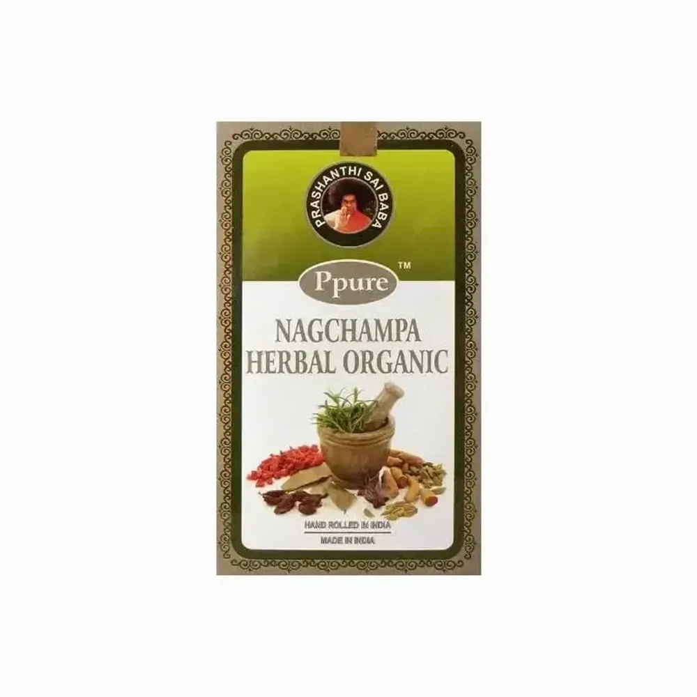 Scents - Ppure nagchampa Herbal Organic incense 15g - ARABESK