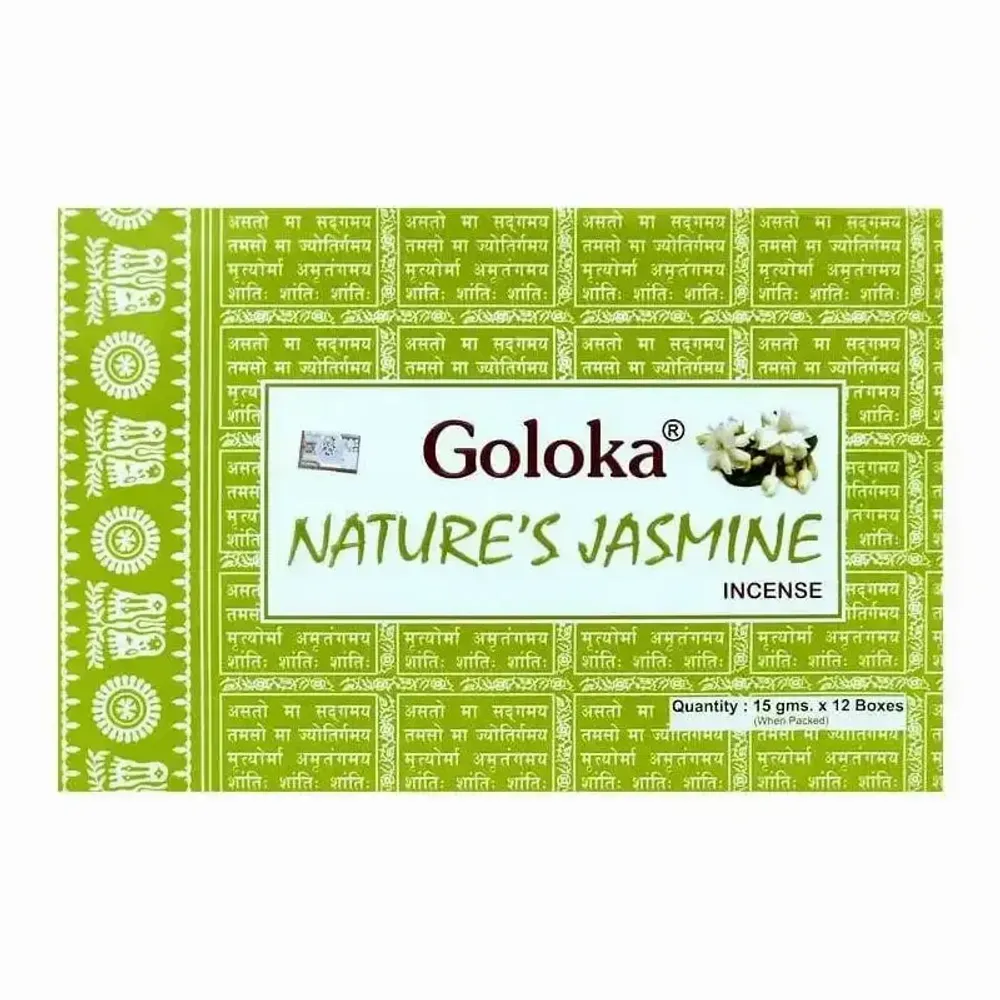 Senteurs - Encens Goloka nature's Jasmin 15g - ARABESK
