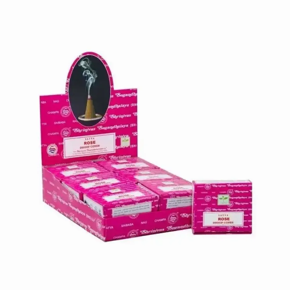 Scents - Rose satya incense cones - ARABESK