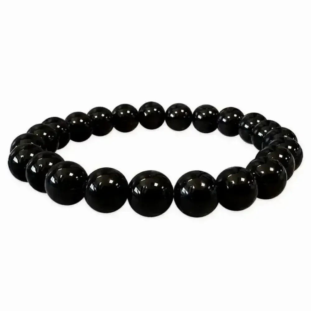 Bracelets - Black Onyx A Bracelet 8mm beads - ARABESK