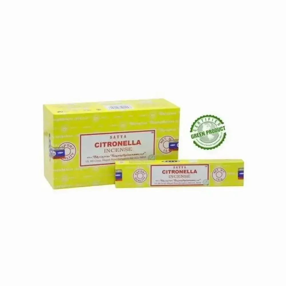 Senteurs - Encens satya Citronnelle 15g - ARABESK