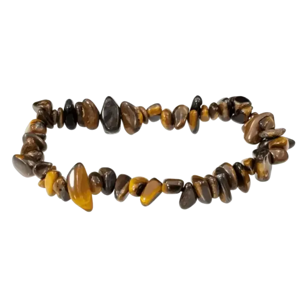 Bracelets - Bracelet oeil de tigre A chips 5-8 cm 18cm - ARABESK