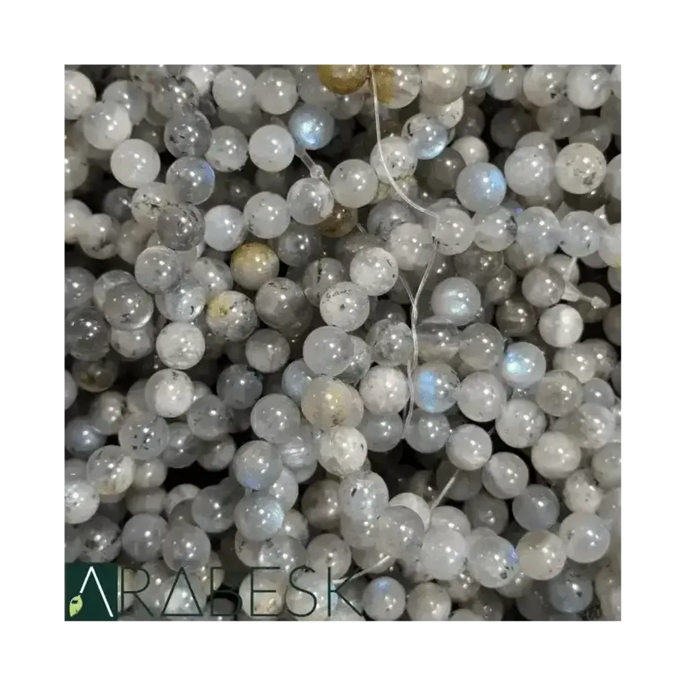 Bracelets - Labradorite bracelet with 7-8mm beads - ARABESK