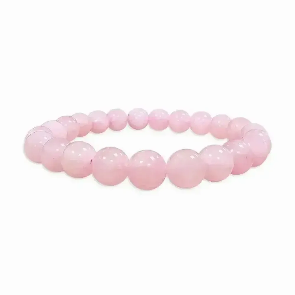 Bracelets - Bracelet Rose Quartz pearls 8mm - ARABESK