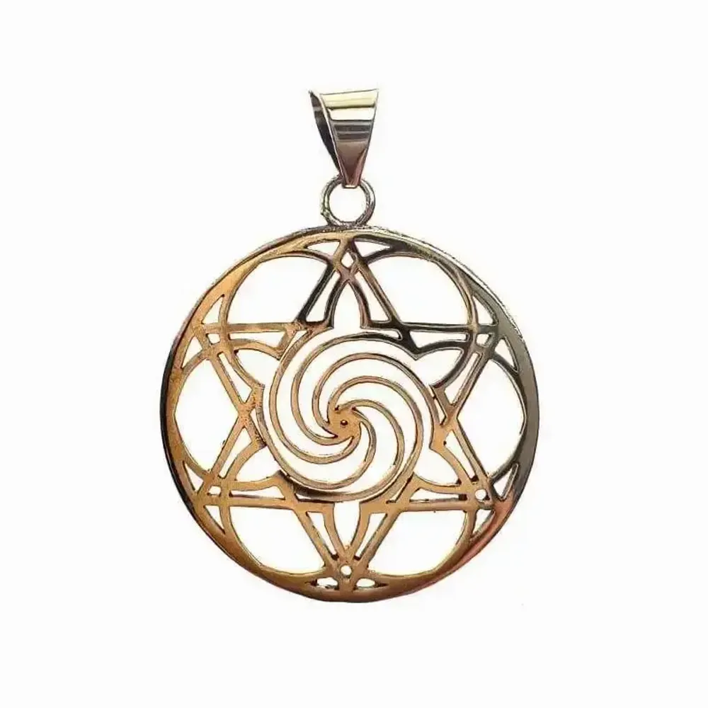 Bijoux - Pendentif Star Bronze 3.5cm - ARABESK