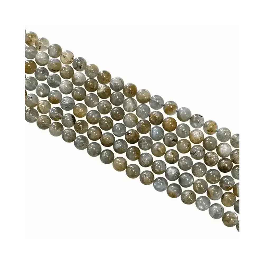 Bijoux - Perles Labradorite A 8mm sur fil 40cm - ARABESK