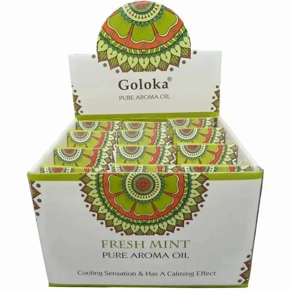 Scents - Perfumed Goloka Minth oil 10mL 12pcs - ARABESK