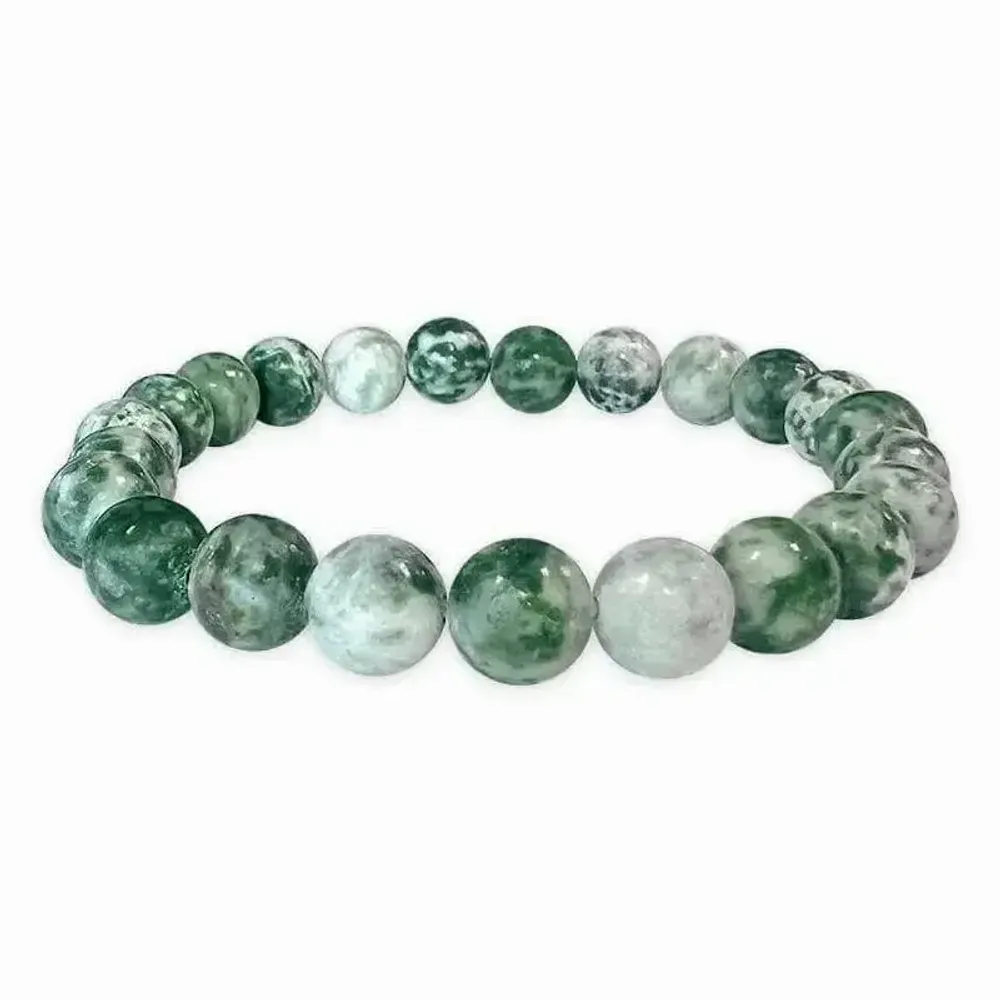 Bracelets - Bracelet Jade Verte perles 8mm - ARABESK