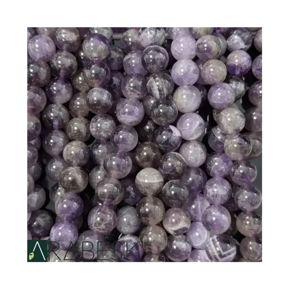 Bracelets - Bracelet Amethyste perles 7.5-8.5mm - ARABESK