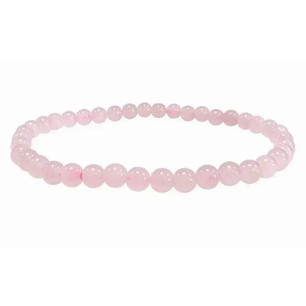 Bracelets - Bracelet quartz rose perles 4-5mm - ARABESK