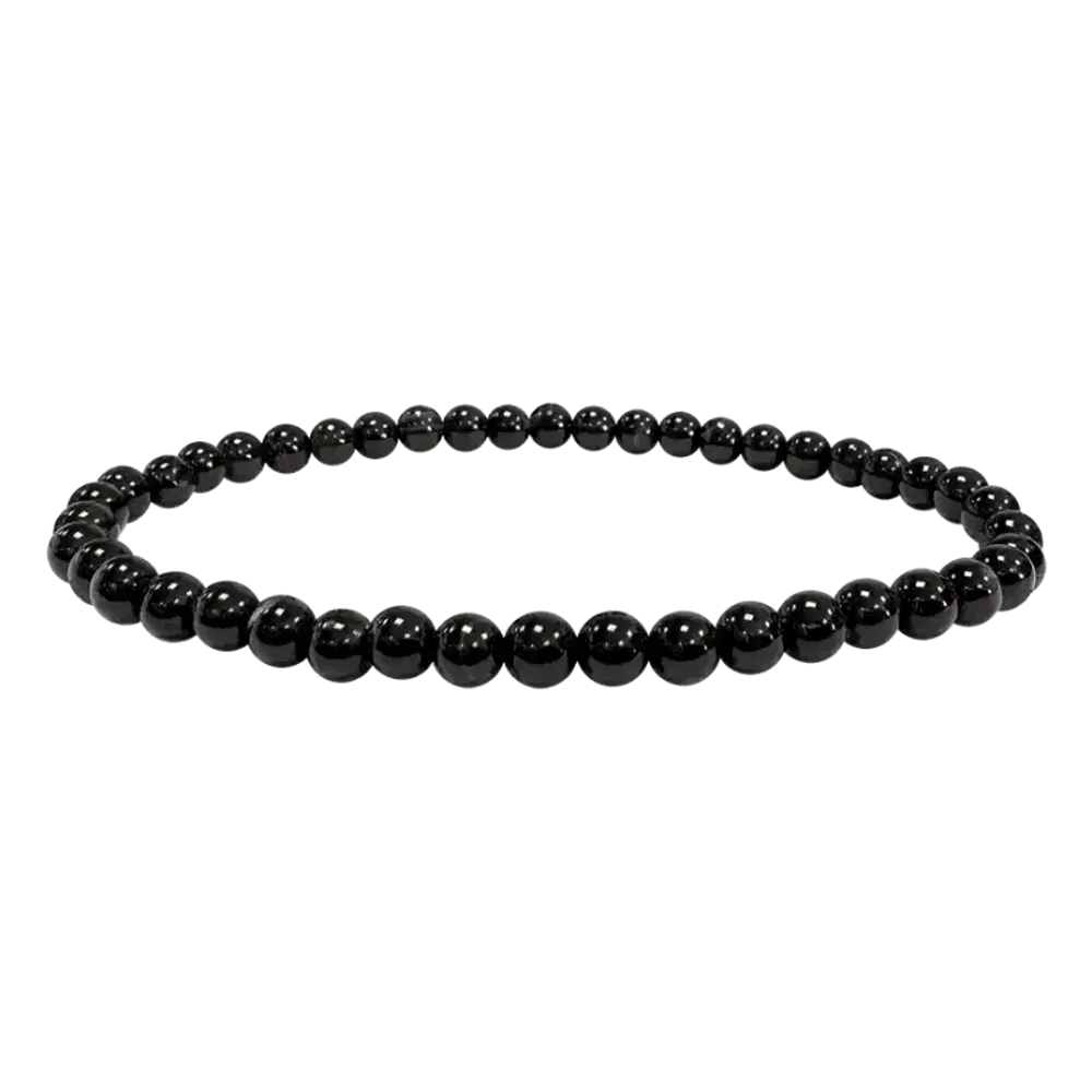 Bracelets - Onyx A pearls brace 4mm - ARABESK