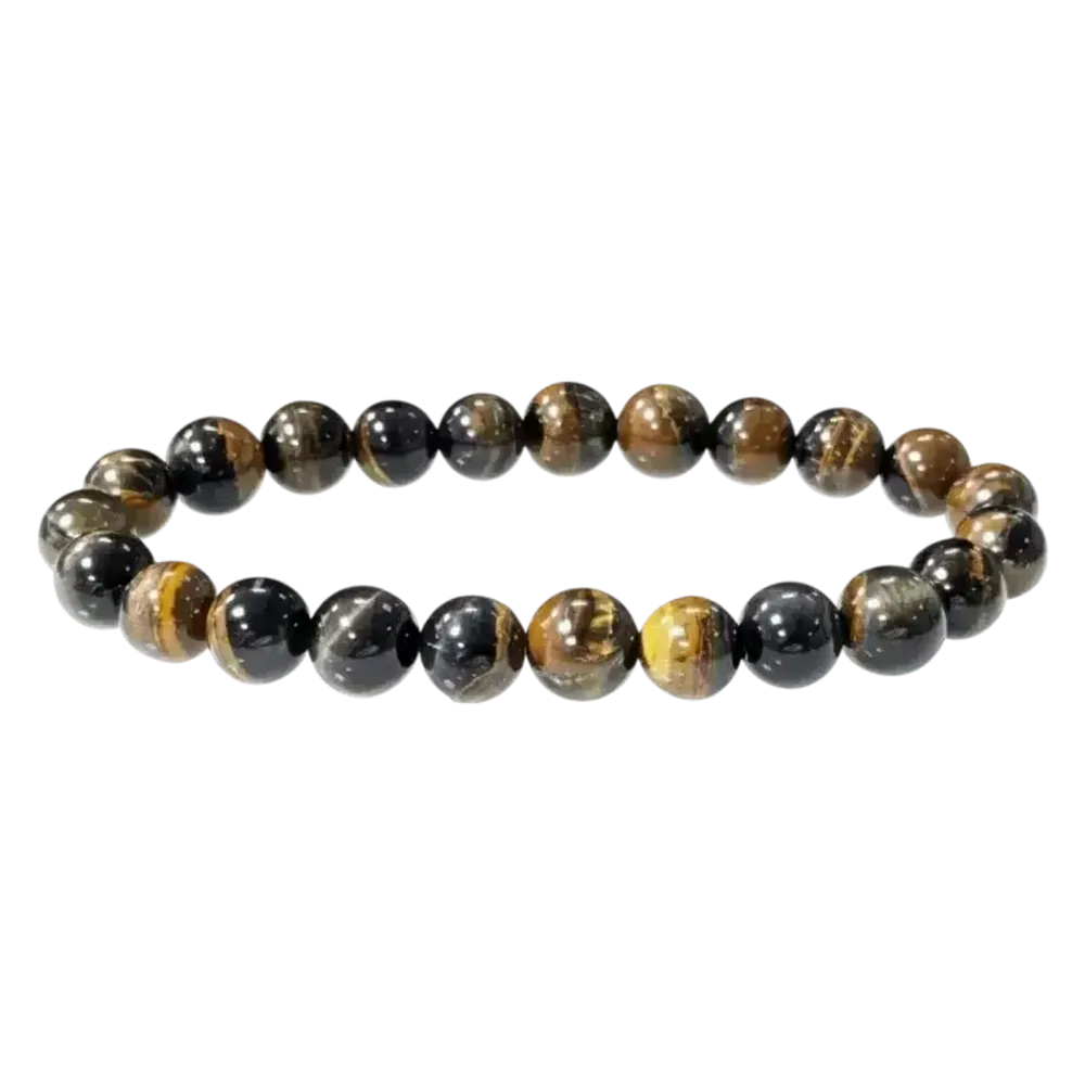 Bracelets - Bracelet Œil de Faucon  perles 8mm - ARABESK