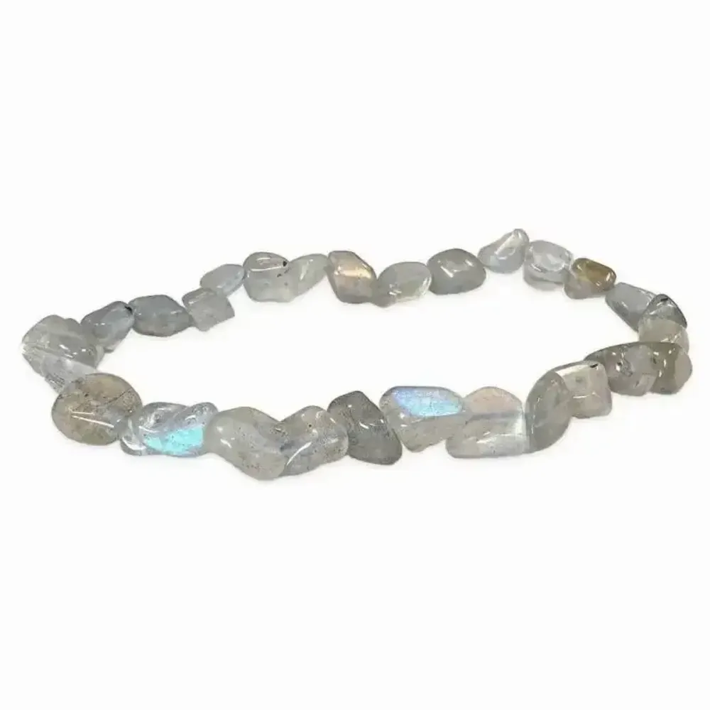 Bracelets - Bracelet Labradorite AA pierres roulées - ARABESK