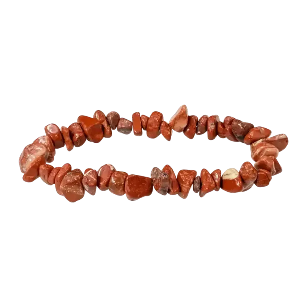 Bracelets - Bracelet Jaspe Rouge chips - ARABESK