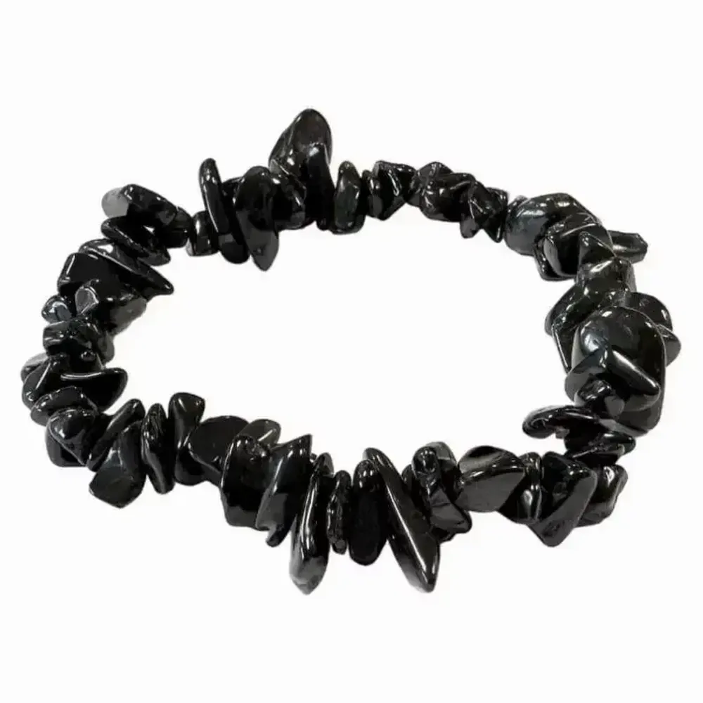 Bracelets - Bracelet Tourmaline noire A chips 16-18cm - ARABESK