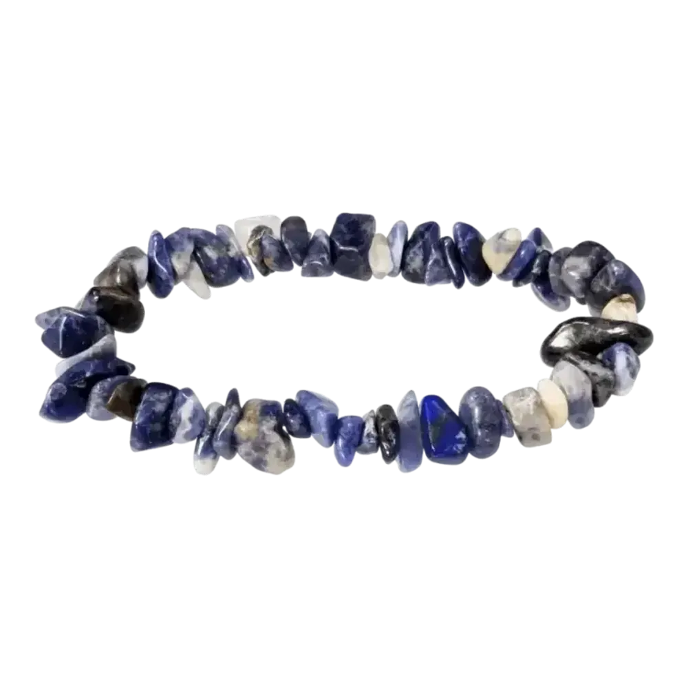 Bracelets - Sodalite A chips bracelet 18cm - ARABESK