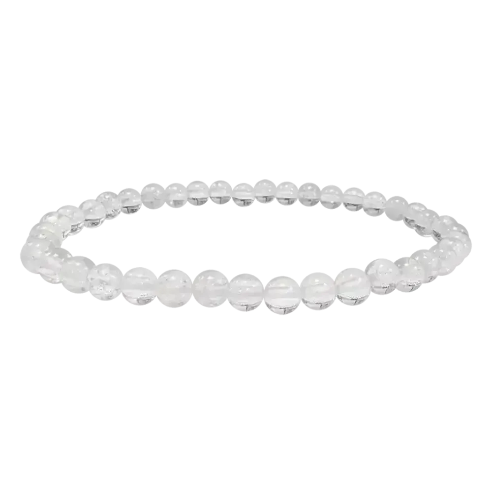 Bracelets - Bracelet cristal de roche A perles 4mm - ARABESK