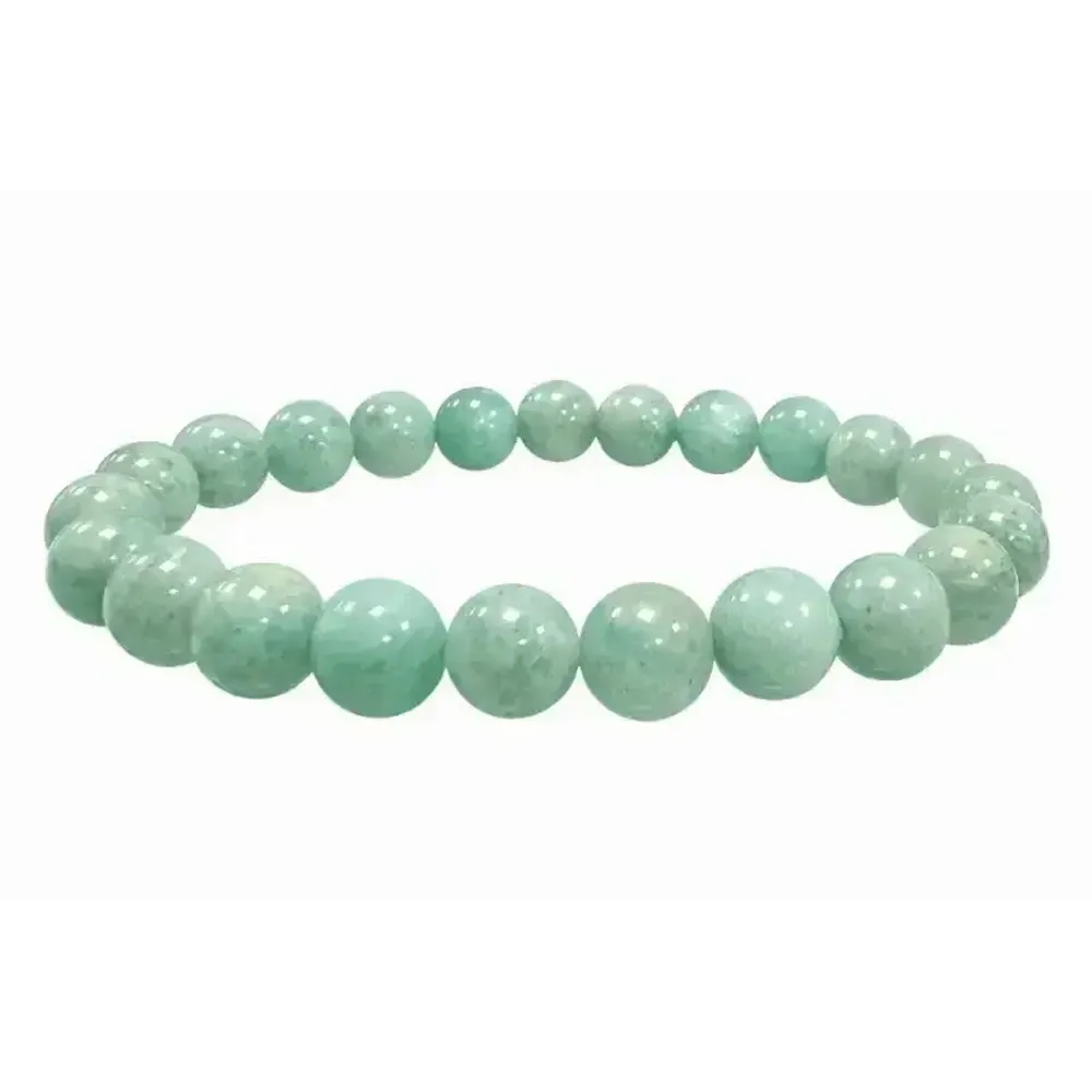 Bracelets - Bracelet Amazonite Perou A perles 8mm - ARABESK