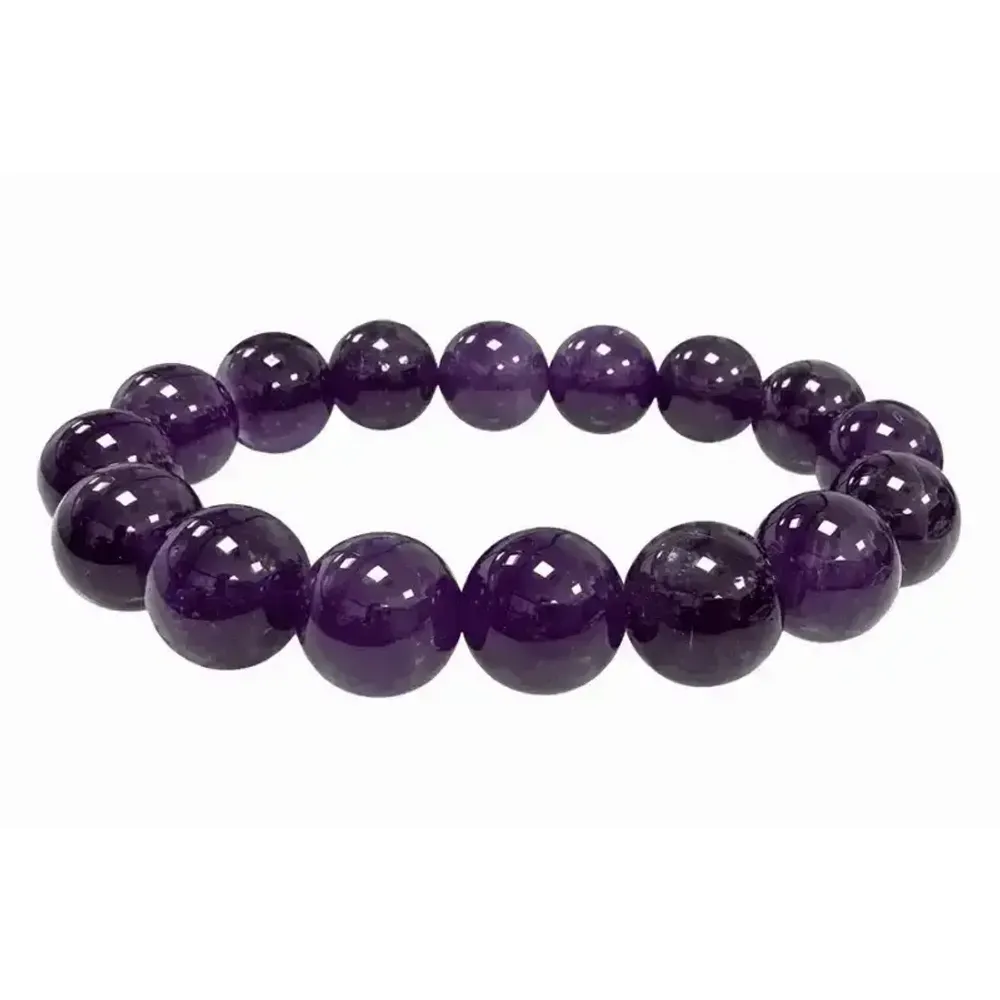 Bracelets - Bracelet Amethyste perles A 12mm - ARABESK