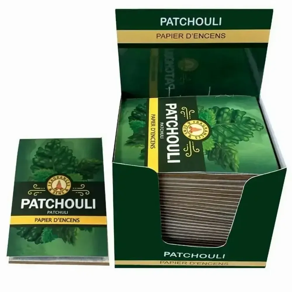 Scents - Patchouli Fragrances & Sens Incense paper x30 - ARABESK