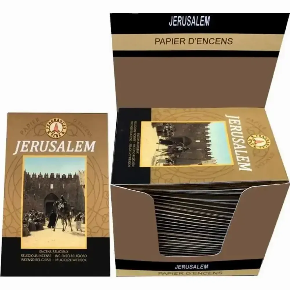 Senteurs - Papier d'encens Fragrances & Sens Jerusalem x30 - ARABESK