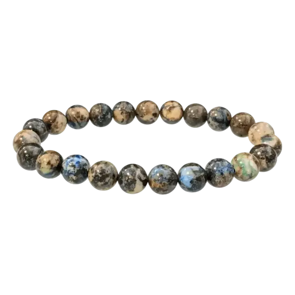 Bracelets - Bracelet Chrysocolle perles 8mm - ARABESK