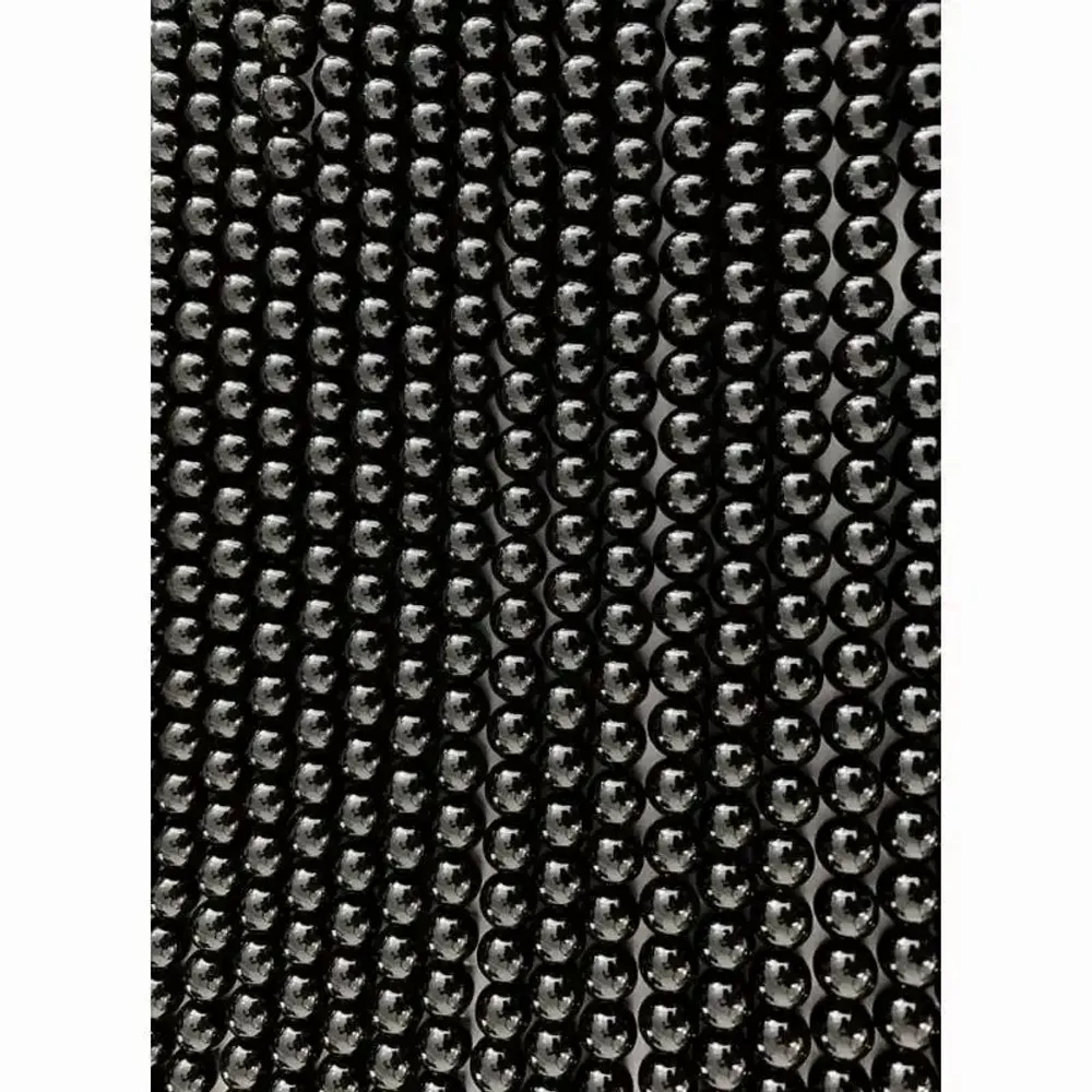 Jewelry - Onyx A 8mm pearls on string - ARABESK