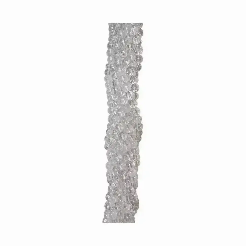 Bijoux - Cristal de roche perles 10mm sur fil 40cm - ARABESK