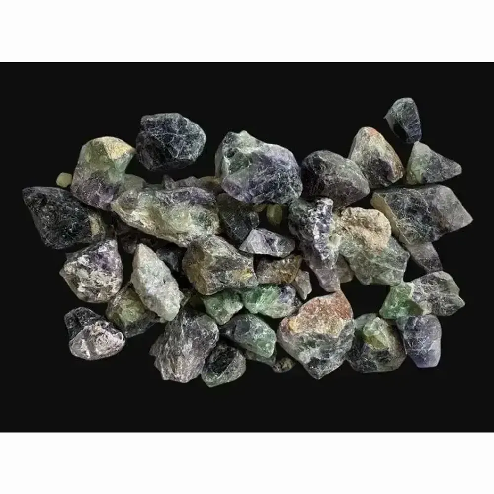Bijoux - Fluorite Arc-en-ciel brute 1Kg - ARABESK