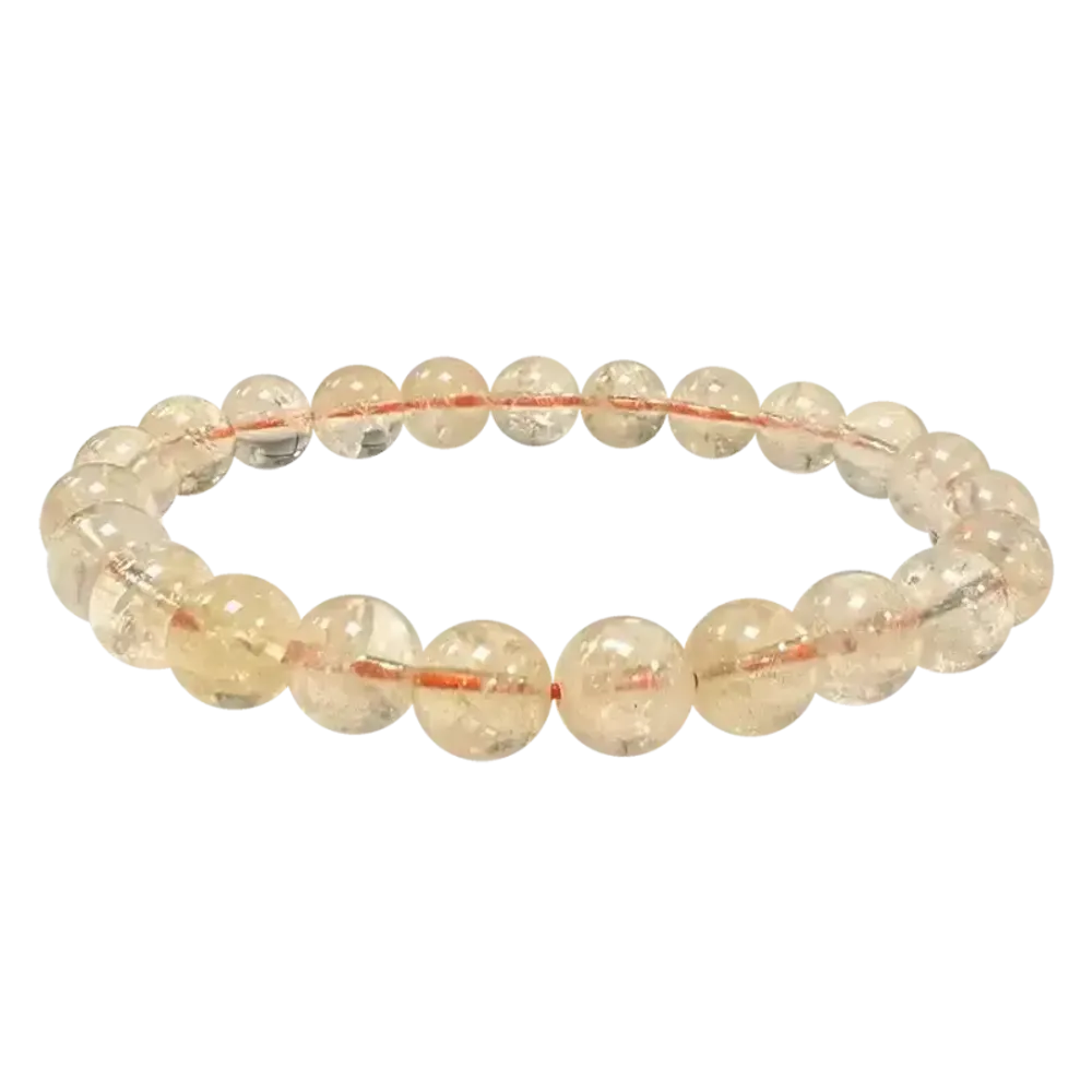 Bracelets - Bracelet Citrine naturelle perles 8-9mm - ARABESK